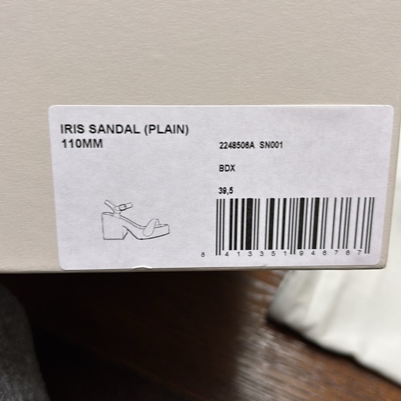 Gabriela Hearst Brown Wedge Sandals size 39.5/9.5 Brand New - Picture 6 of 7